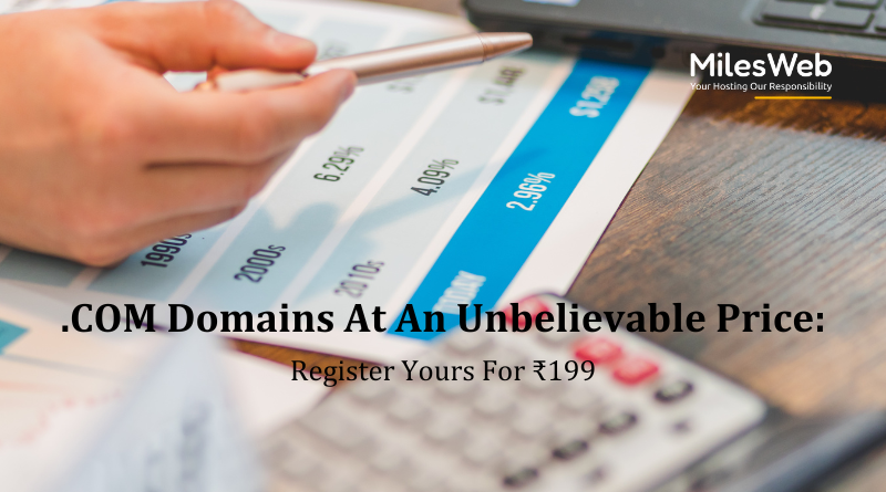 Cheap .COM domain